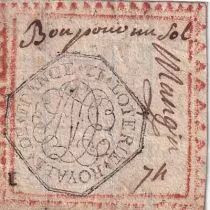 Frankreich Royal Lottery of France - July draw 1792 - Second Lot - VF