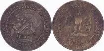 Frankreich Satirical coin Napol�on III le mis�rable - Sedan 1870 - 3rd ex.