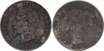 Frankreich Satirical Coins 5 Centimes Napoleon III Sedan - 1862 K Bordeaux