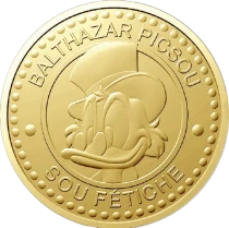 Frankreich Scrooge McDuck\'s Lucky Penny - Mini Medal