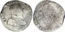 Frankreich Teston Fran�ois II with name of Henri II - 1st type - 1560 - D Lyon - Argent