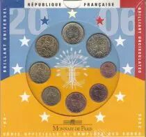 Frankreich UNC Set France 2006 - 8 euro coins
