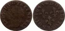 Frankreich Warin double tournois - 1643 A Corbeil
