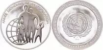 Frankreich World Population year 1974 - United Nations - Silver - French Edition