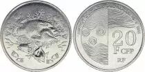 Franz�sische Polynesien 20 Francs - Fish - Turtles - 2021