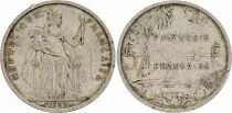 Franz�sische Polynesien 5 Francs - Liberty - Landscape - 1965