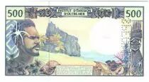 Franz&ouml;sische Polynesien 500 Francs Fisherman - Marquises Islands - Specimen
