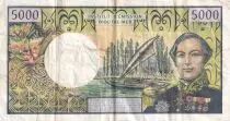Franz&ouml;sische Polynesien 5000 Francs - Bougainville - Trois-M&acirc;ts - ND (2002-2003) - Serial M.010 - P.3f