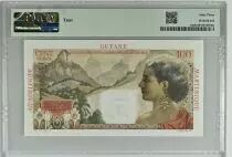 Franz&ouml;sischen Antillen 1 NF on 100 Francs - La Bourdonnais - Specimen - ND (1961) - P.1 - PMG 63