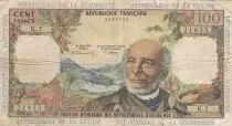 Franz&ouml;sischen Antillen 100 Francs - Victor Schoelcher - ND (1964) - Serial K.2 - P.10b