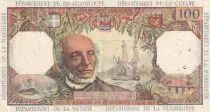 Franz&ouml;sischen Antillen 100 Francs - Victor Schoelcher - ND (1964) - Serial P.2 - P.10b