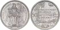 Franz&ouml;sisches Ozeanien 50 Centimes Liberty seated - 1949