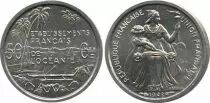 Franz&ouml;sisches Ozeanien 50 Centimes Liberty seated - 1949