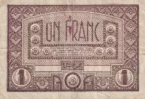 Franz&ouml;sisches Westafrika 1 Franc - Brown - ND (1944) - P.34b