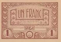Franz&ouml;sisches Westafrika 1 Franc - Brown - ND (1944) - P.34b