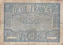 Franz&ouml;sisches Westafrika 2 Francs - Blue - ND (1944) - P.35