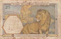 Franz&ouml;sisches Westafrika 25 Francs - 01-01-1942 - P.27