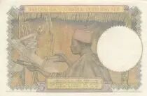 Franz&ouml;sisches Westafrika 5 francs - Man weaver - 15-06-1942 - Serial G.10742