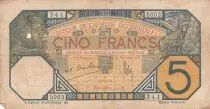 Franz&ouml;sisches Westafrika 5 Francs Lion - Dakar - 1919 to 1932