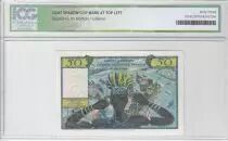 Franz&ouml;sisches Westafrika 50 Francs Women - Dancer, harbor - Specimen ICG UNC63