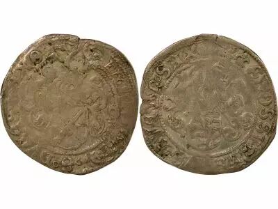Frederick, John, George - Groschen - 1500 / 1507 Freiberg