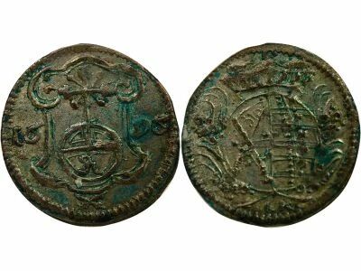 Frederick August I - Silver Pfennig - 1696 Dresde