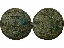 Frederick August I - Silver Pfennig - 1696 Dresde