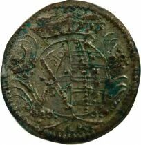 Frederick August I - Silver Pfennig - 1696 Dresde