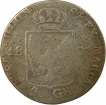 Frederick William III - 4 Silver Groschen - 1807 A Berlin