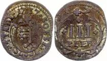 Free City of Soest - 3 Pfennig - 1737