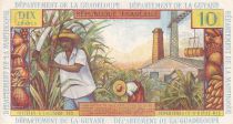 French Antilles 10 Francs - Girl, sugar cane - Specimen - 1964 - P.UNC - P.8s