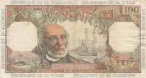 French Antilles 100 Francs - Victor Schoelcher - ND (1964) - Serial L.2 - P.10b