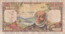 French Antilles 100 Francs - Victor Schoelcher - ND (1964) - Varieties serials - F to F+ - P.10a