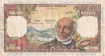 French Antilles 100 Francs Victor Schoelcher - ND (1964) - Serial Z.1 - VF - P.10a - 1st signatures
