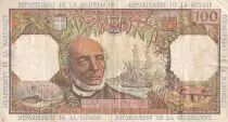 French Antilles 100 Francs Victor Schoelcher - ND (1964) - Serial Z.1 - VF - P.10a - 1st signatures