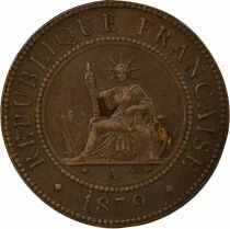 French Cochin-China Cent - 1879 A Paris