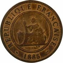 French Cochin-China Cent - 1885 A Paris