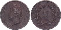 French Colonies 5 Cent - Louis-Philippe I - 1844 A Paris