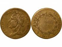 French Colonies French Guiana & Senegal, Charles X - 5 Centimes - 1825 A Paris