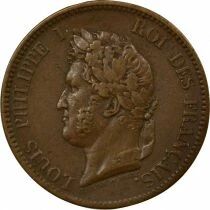 French Colonies French Guiana, Charles X - 5 Centimes - 1829 A Paris