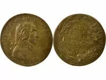 French Directory, Bonaparte - Brass Token - 1796 Nuremberg