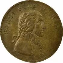 French Directory, Bonaparte - Brass Token - 1796 Nuremberg