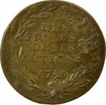 French Directory, Bonaparte - Brass Token - 1796 Nuremberg