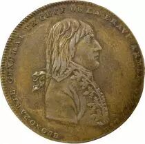 French Directory, Bonaparte - Brass Token, Italian campaign - 1796