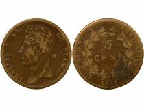 French Guiana, Charles X - 5 Centimes - 1828 A Paris