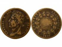 French Guiana, Charles X - 5 Centimes - 1830 A Paris