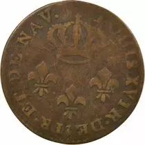 French Guiana Cayenne, Louis XVI - 2 Sous - 1789 A Paris