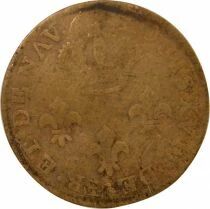 French Guiana Cayenne, Louis XVI - 2 Sous - 1789 A Paris