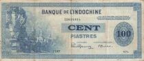 French Indo-China  100 Piastres - ND (1945) - P.78