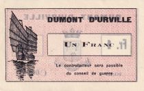 French Indo-China 1 Franc - Dumont D\'Urville - 1936 - C0408 - Kol.208a